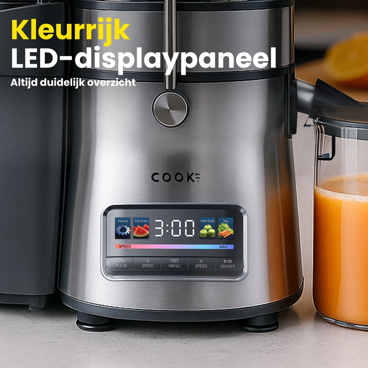 COOK-IT - Sapcentrifuge Extra Sterk review: minder pulp