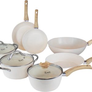 Cook & Pan - Go Ivory Pannenset 7-delig review: inductiegeschikt