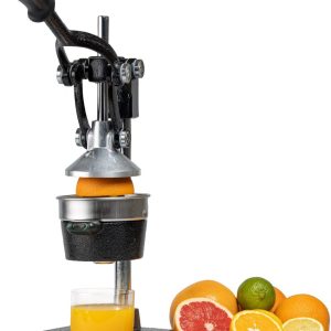 Cookinglife Gietijzeren Citruspers test: pulpvrij sap met hefboom