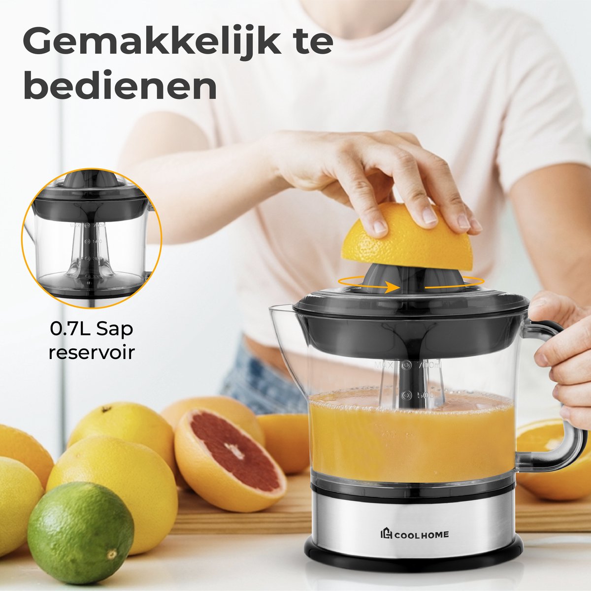 Coolhome CP24 Citruspers review: vers sap, beste citruspers