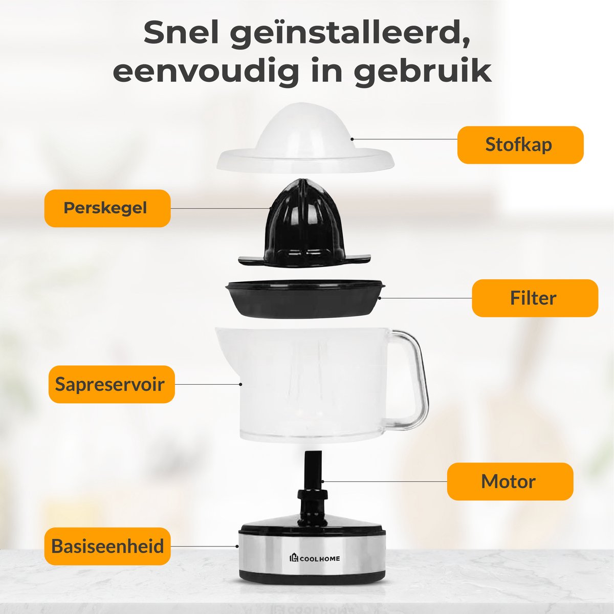 Coolhome CP24 Citruspers review: vers sap, beste citruspers