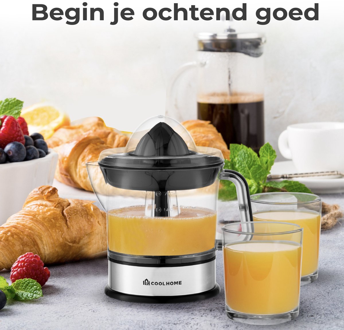 Coolhome CP24 Citruspers review: vers sap, beste citruspers