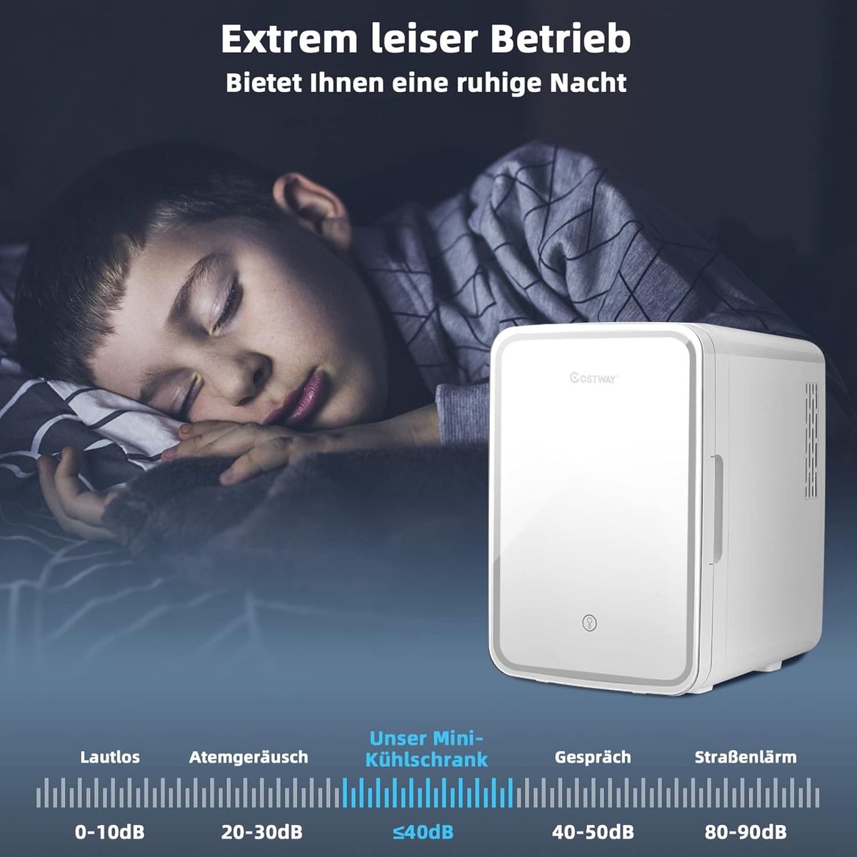 COSTWAY Mini koelkast review: koelt huidverzorging, energiezuinig