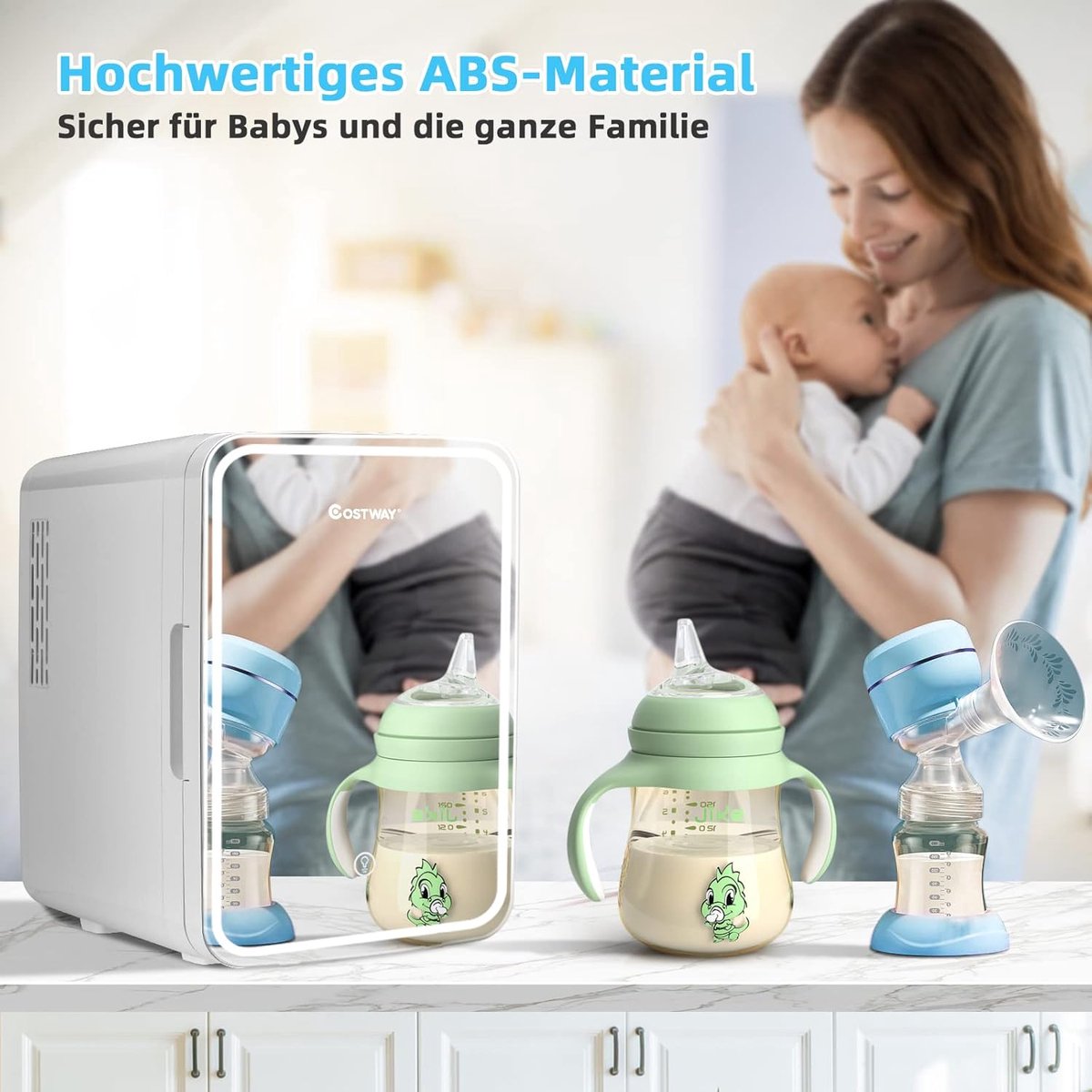 COSTWAY Mini koelkast review: koelt huidverzorging, energiezuinig