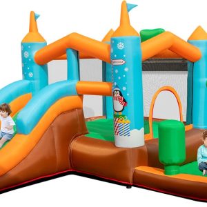 Costway Springkasteel met glijbaan review ideaal voor kinderfeest