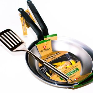 DeBuyer Carbone Plus Koekenpannen Pannenset Inductie test duurzaam