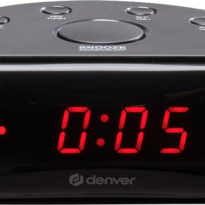 Denver Wekkerradio - Snooze / Slaap Functie - Digitale Wekker - FM Radio - Dual Alarm - CR430 - Zwart test: helder FM en dual alarm