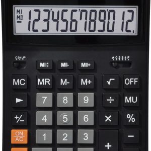 DESQ® 30444 Bureau Rekenmachine groot review: 12 cijfers, stevig