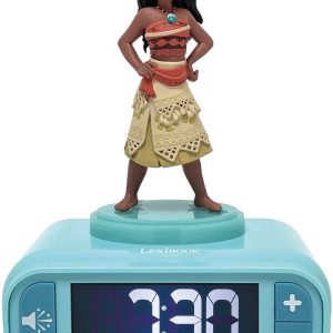 Disney Princess Vaiana Wekker + Licht Lichtblauw review nachtlamp