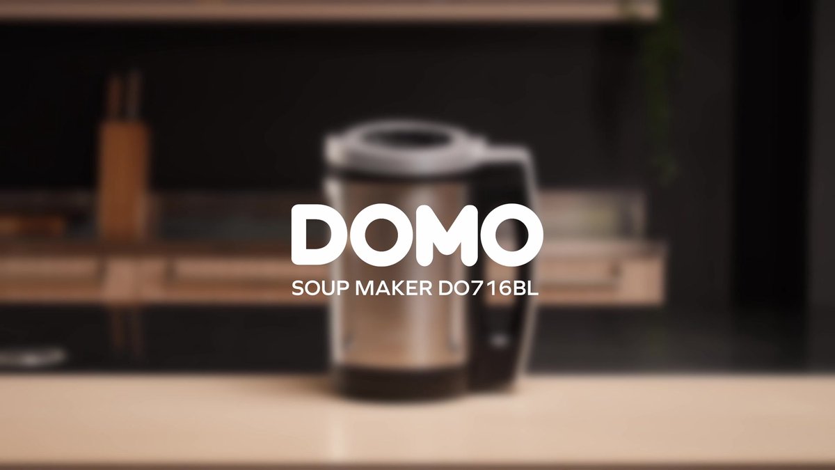 DOMO DO716BL Soepmaker Domo review: 2,2L voor gezinnen, met RVS