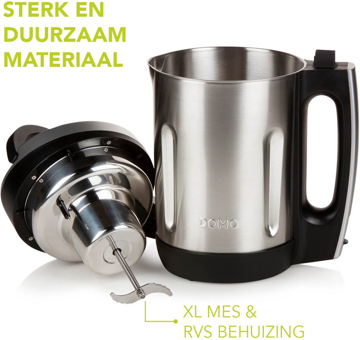 DOMO DO716BL Soepmaker Domo review: 2,2L voor gezinnen, met RVS