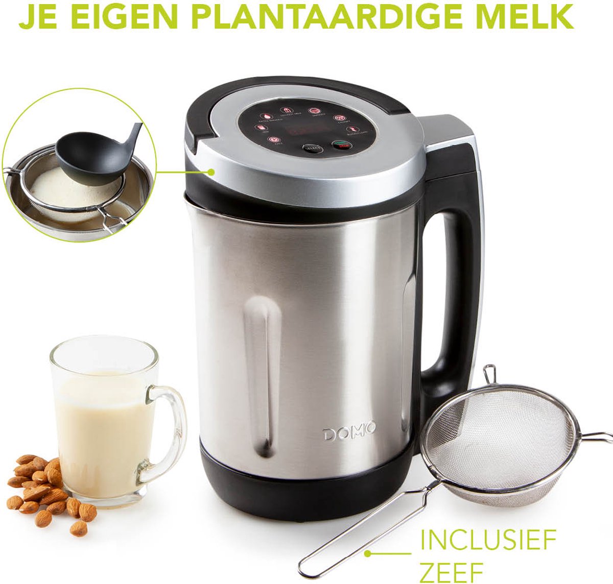 DOMO DO716BL Soepmaker Domo review: 2,2L voor gezinnen, met RVS