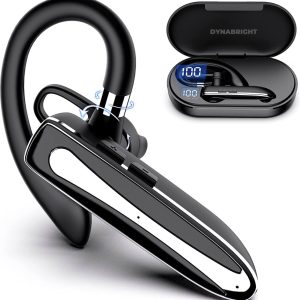 DynaBright Draadloze Headset SLIM test noise canceling Bluetooth