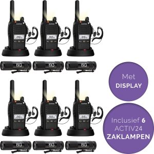 E88 portofoon review: Activ24™ set, geen vergunning (PMR)