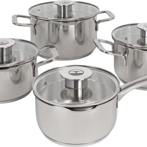 ELLE Gourmet Classique 4-delige RVS Pannenset review PFAS-vrij