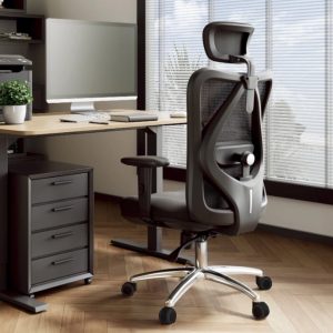 Ergonomische Bureaustoel - Office Chair - Verstelbaar - Volwassenen - Zwart - Zedar B600 review: rugpijnverlichting kantoorstoel