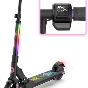 EVERCROSS EV06C Elektrische step kinderen review: verlichting