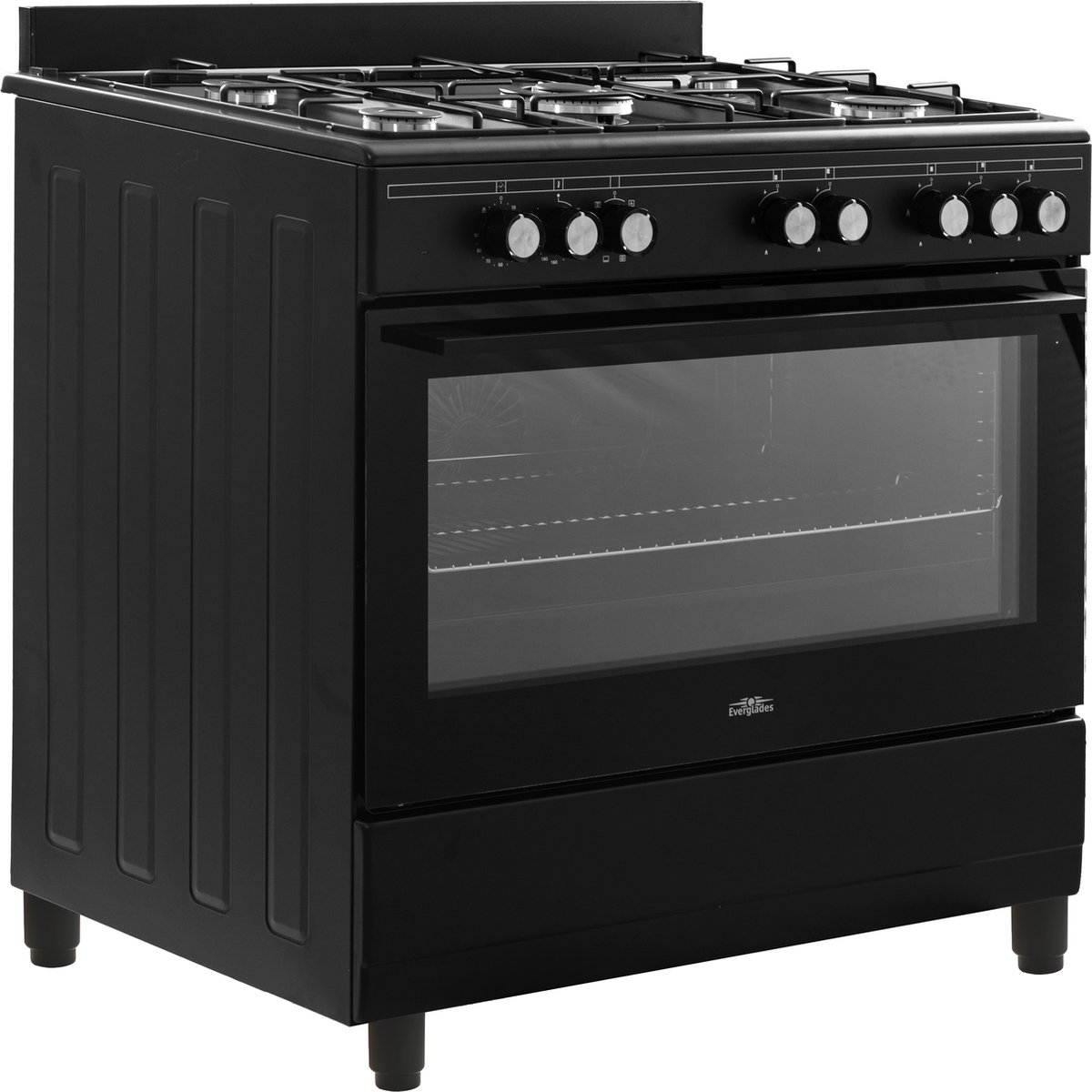 Everglades EVCK9010 review: 96 l oven, gasfornuis voor gezinnen