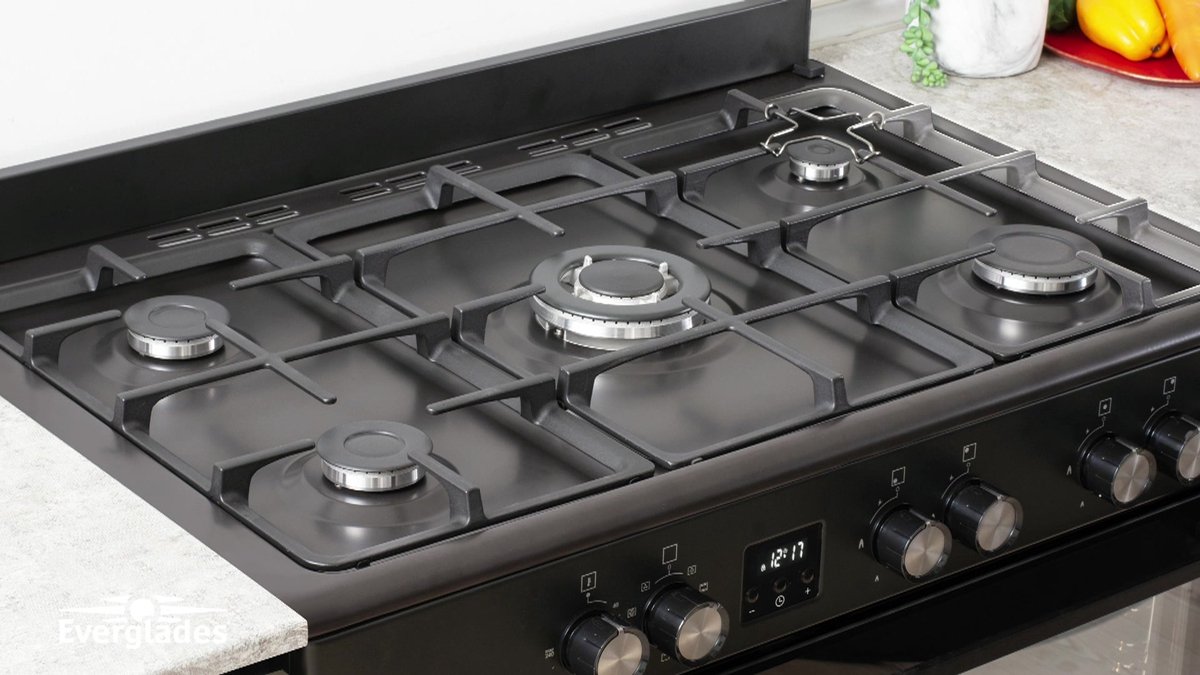 Everglades EVCK9020 review: 90 cm gasfornuis met wokbrander