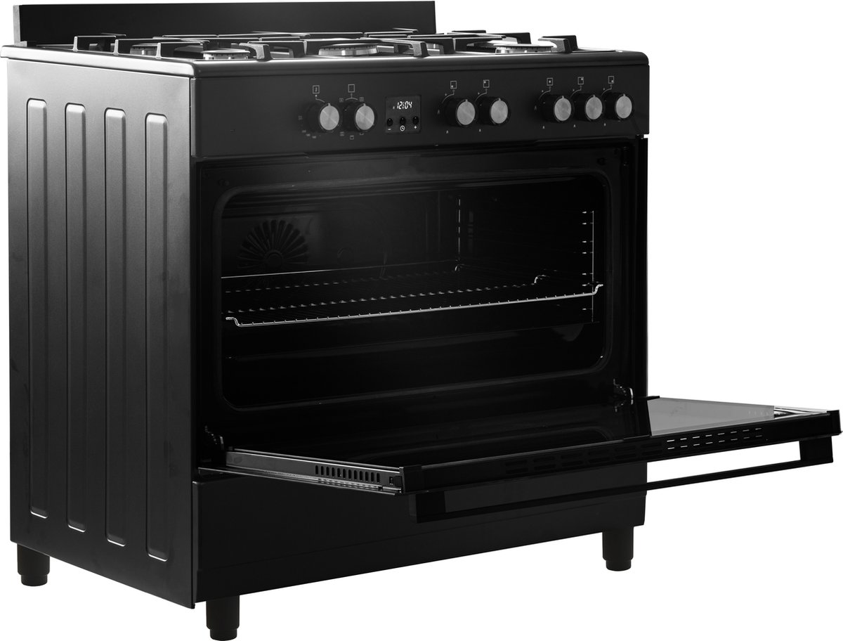 Everglades EVCK9020 review: 90 cm gasfornuis met wokbrander