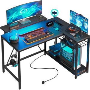 Five Stars® L-Vormig Game Bureau review: gaming bureau met LED