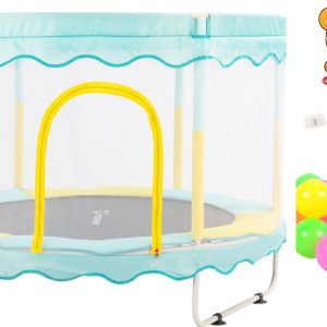 FOXSPORT Kinder Trampoline review: veilig springen buitenspeelgoed