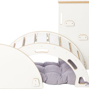 Garronda Klimboog met Kussen Tekentafel en Glijbaan test motoriek