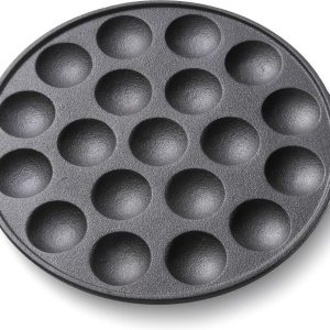 Gietijzeren Poffertjespan 24 cm review: anti-aanbak voor inductie