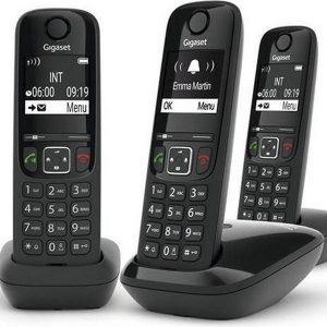 Gigaset AS690 trio review oproepblokering huistelefoon