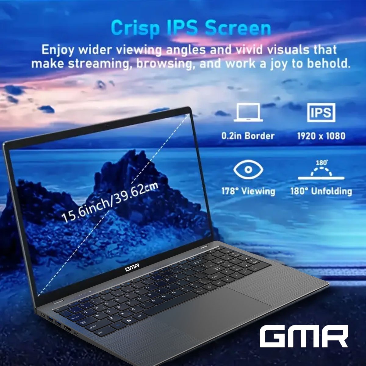 GMR - 15.6 Inch Full HD Laptop review: budget laptop voor studie