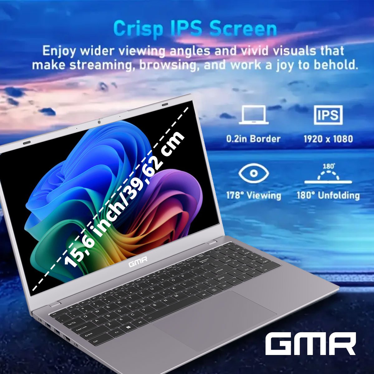 GMR - 15.6 Inch Full HD Laptop test: snelle start, budgetlaptop
