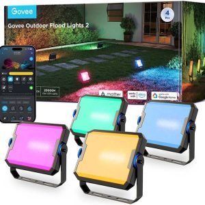 Govee Outdoor Ground Lights 2 (4-pack) test: RGB tuinverlichting