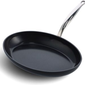 GreenPan Barcelona Pro vispan - 33x23cm- ovaal - PFAS-vrij test