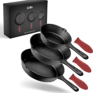 GrillX Gietijzeren Pannenset review: ideaal voor bbq en inductie