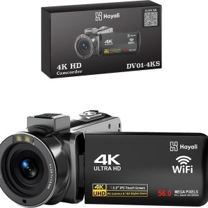HAYALI®4K Ultra HD - Handycam Camcorder test: ideaal voor vloggen