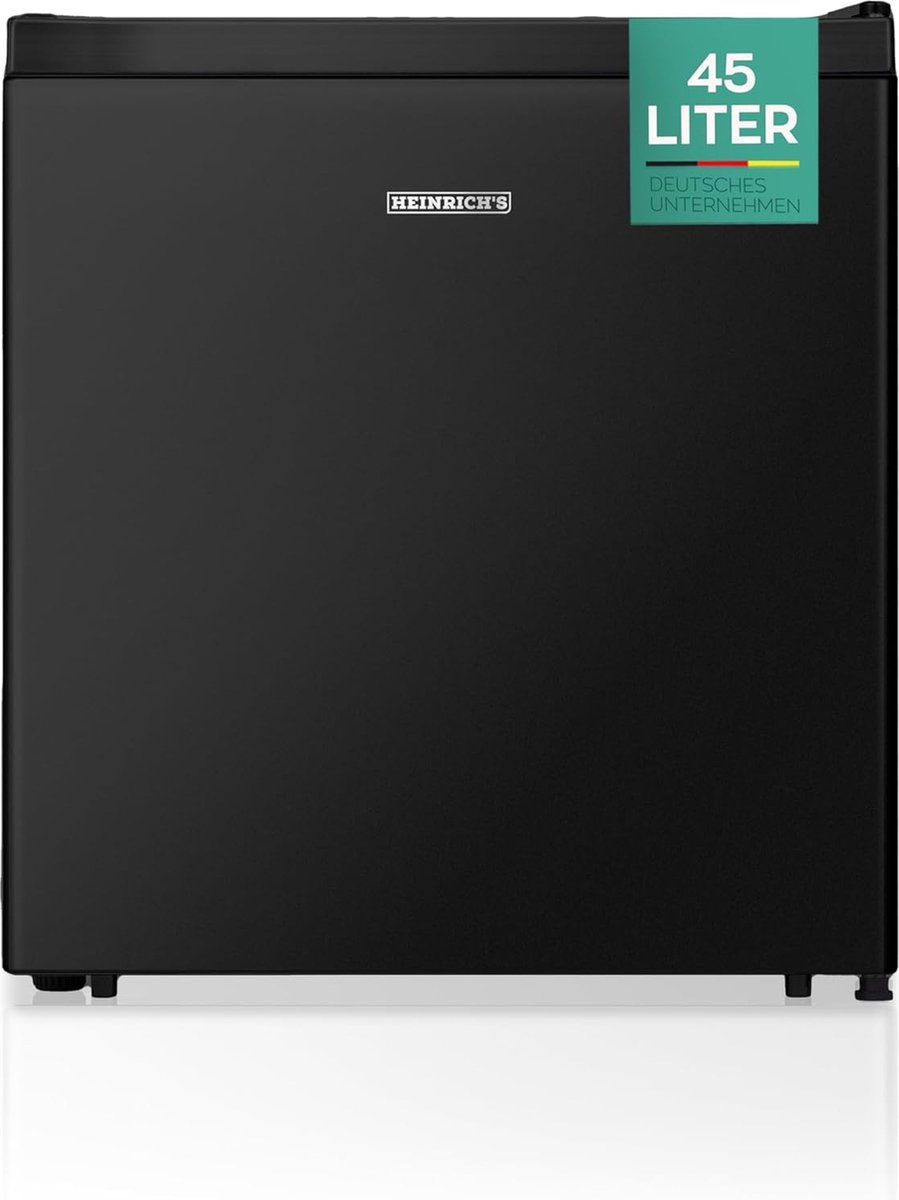 Heinrich's HKB4188SW mini koelkast met vriesvak - zwart - 45 liter review: energiezuinig