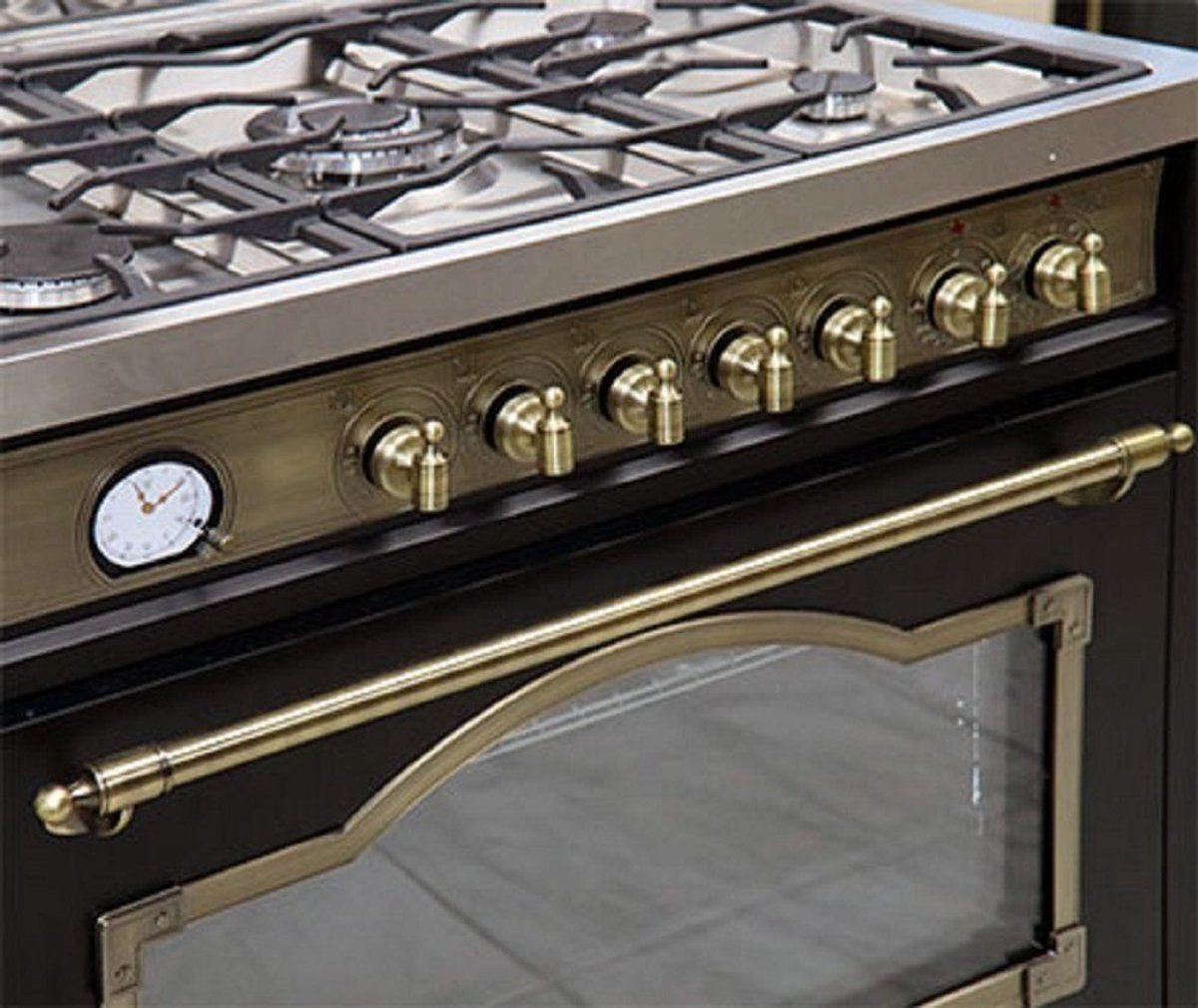 HGE 93555 Em Retro Gasfornuis review: 90 cm en elektrische oven