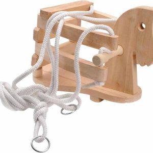 Houten Schommel Paard review: veilig speelgoed voor motoriek