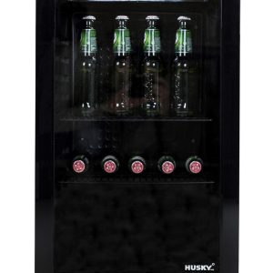 Husky KK70-BK-NL-HU review: 71 liter glasdeur drankkoelkast