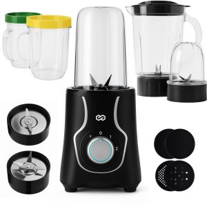 Infinity Goods Blender review: smoothie maker met 4 to-go bekers