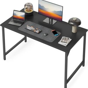 IN.HOMEXL- Monte - Bureau Zwart - 100x50x75 cm test stabiel gamen