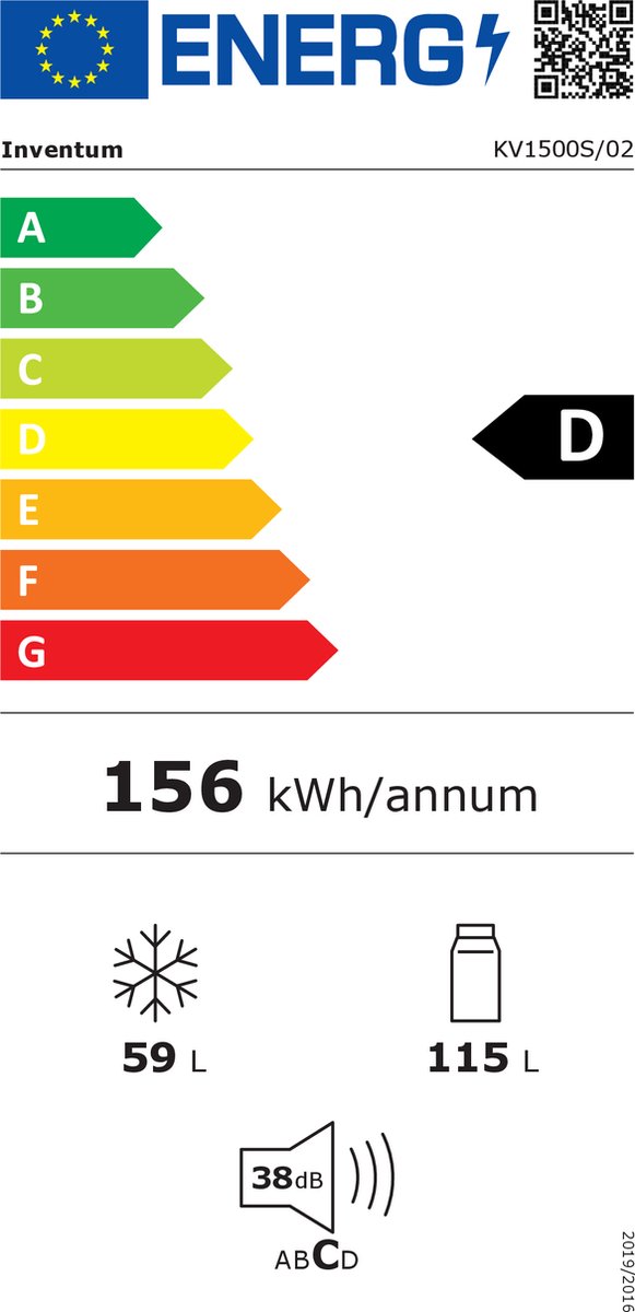Inventum KV1500S Low Frost review: minder ontdooien, vrijstaand