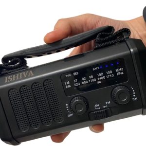 ISHIVA Noodradio review: 10.000mAh powerbank voor noodstroom