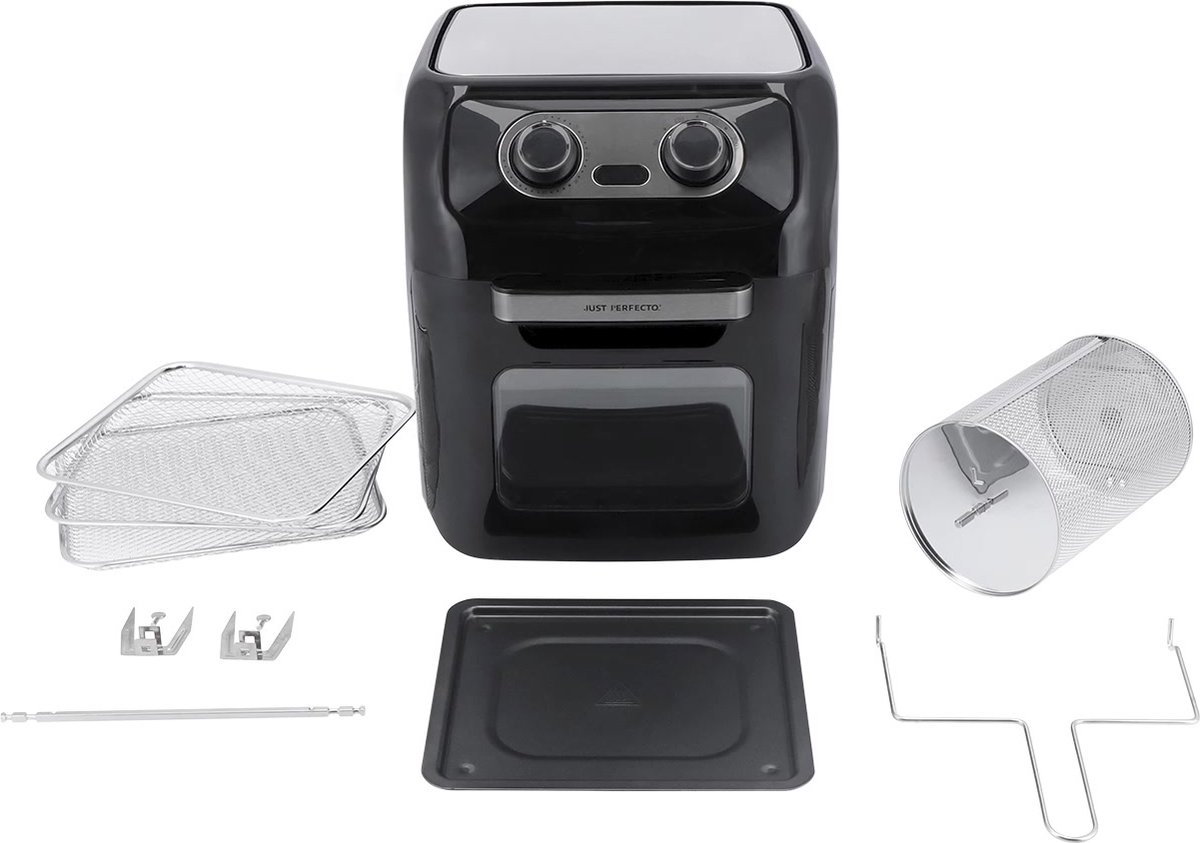 Just Perfecto 12-in-1 Airfryer Oven XXL 12l test: gezond frituren