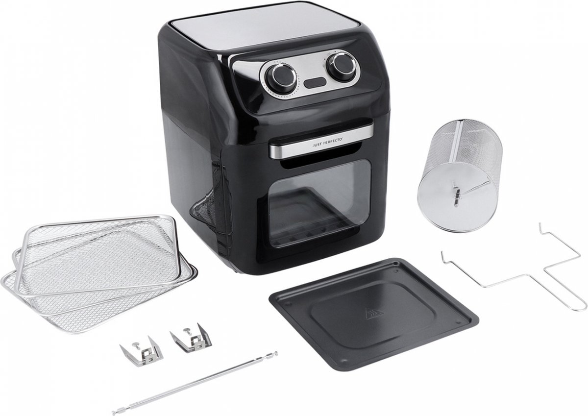 Just Perfecto 12-in-1 Airfryer Oven XXL 12l test: gezond frituren