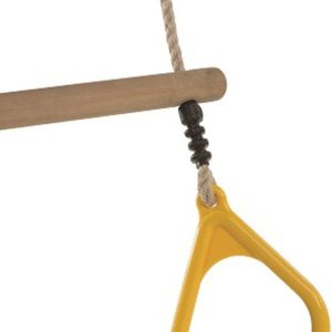 KBT - Trapeze hout met kunststof ringen - Geel review voor turnen