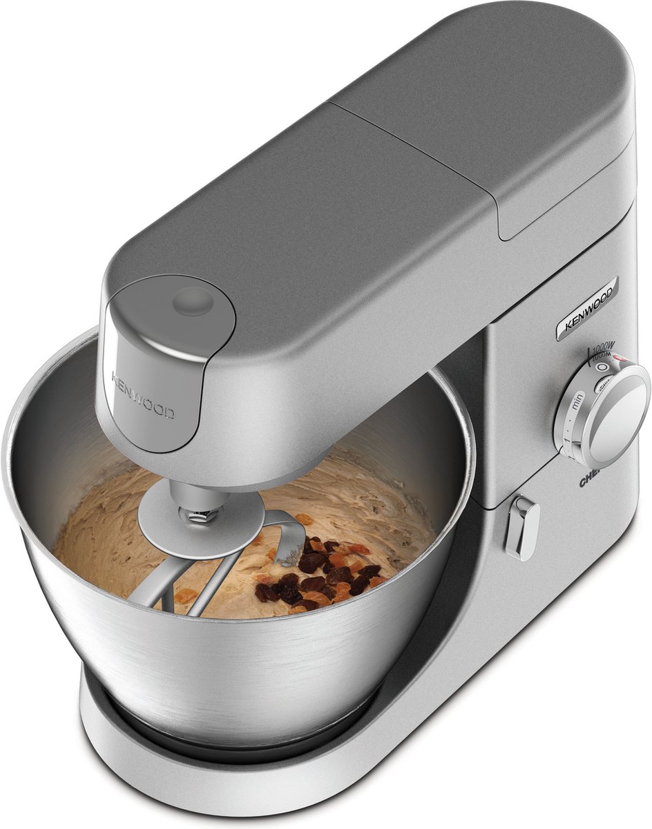 Kenwood Chef KVC3100S review: 1000W keukenmachine voor deeg