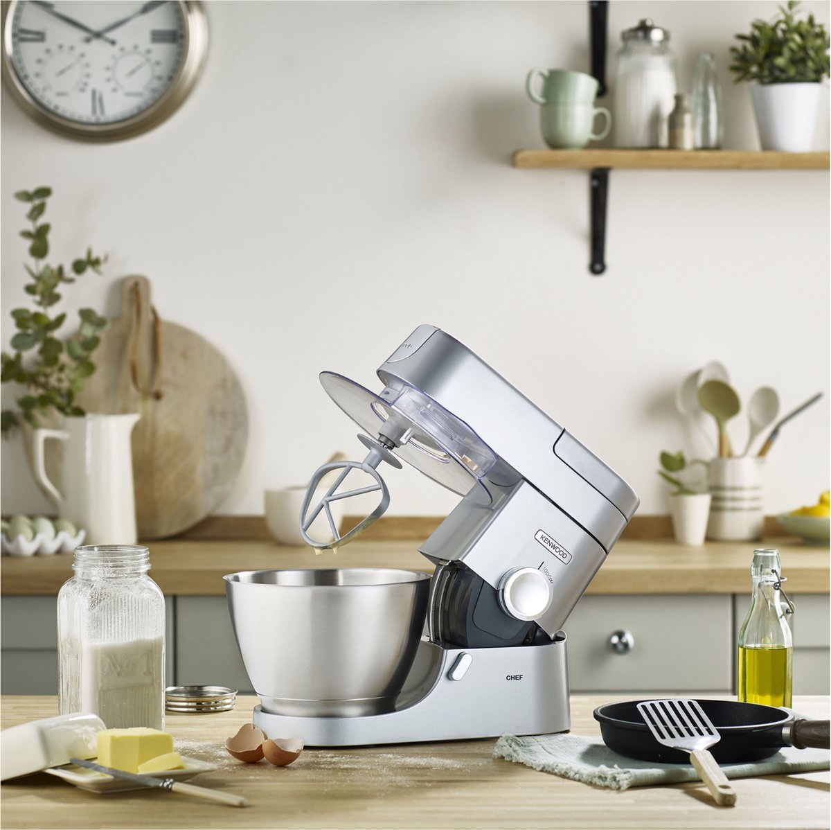 Kenwood Chef KVC3100S review: 1000W keukenmachine voor deeg