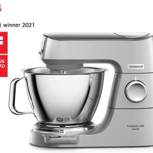Kenwood Chef Titanium Baker Keukenmachines KVC85.004SI test: deeg