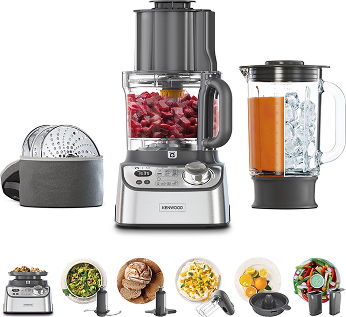 Kenwood FDM72.990SS review: keukenmachine voor nauwkeurig wegen